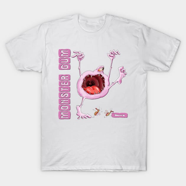 Monster Gum T-Shirt by Glukoejik